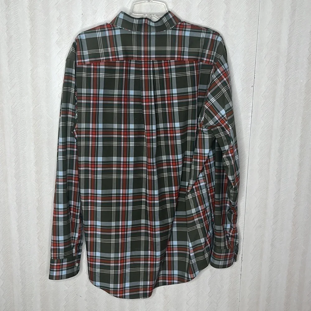 ❤️ 🆕 LANDS END Button Down Shirt Size L